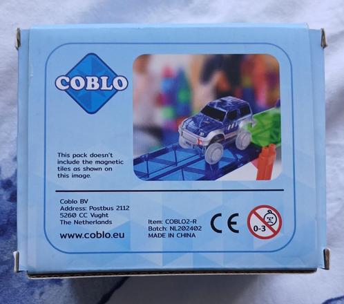 Nieuw in doos: coblo racebaan auto's magnetic magic, Kinderen en Baby's, Speelgoed | Racebanen, Nieuw, Onderdelen, Overige aandrijving
