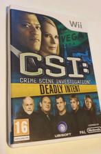 CSI: Crime Scene Investigation Nintendo Wii Spel, Spelcomputers en Games, Games | Nintendo Wii, Ophalen of Verzenden, 1 speler