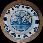 Blauw wit aardewerk asbakje met klompjes., Ophalen of Verzenden, Zo goed als nieuw, Asbak