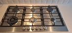 Pelgrim RVS Gaskookplaat - 6 Pitten, Witgoed en Apparatuur, Kookplaten, Ophalen, Gebruikt, Inbouw, Gas