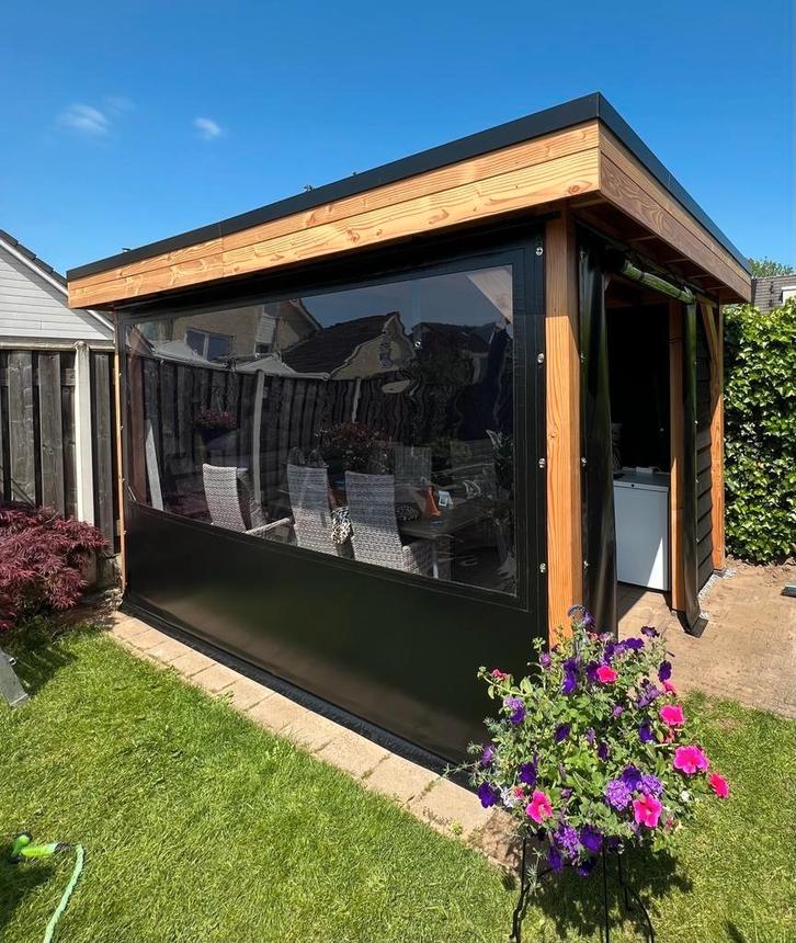 verandazeil raamzeil, Tuin en Terras, Overkappingen, Nieuw, Veranda, Ophalen of Verzenden