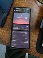 OnePlus 11 5G 256GB 16GB Zwart, topstaat, oplader+hoesjes, Telecommunicatie, Mobiele telefoons | Overige merken, Ophalen, Gebruikt