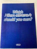 Folder Nikon camera’s, Verzenden, Zo goed als nieuw, Folder