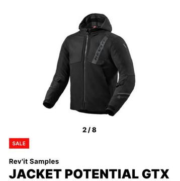 Rev'it Samples Jacket Potential GTX maat L (NIEUW) motorjas beschikbaar voor biedingen