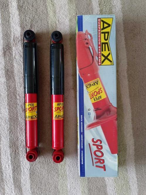 Set Citroen C2 C3 I Peugeot 1007 schokbrekers achteras, Auto-onderdelen, Ophanging en Onderstel, Citroën, Peugeot, Nieuw, Ophalen of Verzenden
