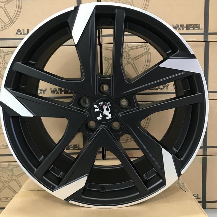 18 inch Peugeot 308 GTI Velgen + Zomerbanden €1199,-, Auto-onderdelen, Banden en Velgen, Velg(en), Zomerbanden, 18 inch, 225 mm
