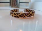 Miyuki delica geweven kralen armband luipaard, Sieraden, Tassen en Uiterlijk, Armbanden, Overige materialen, Overige kleuren, Nieuw