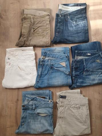 Heren jeans spijkerbroeken maat 34 en 36 Replay Diesel GS WE beschikbaar voor biedingen