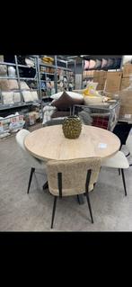 Nieuwe Bressano Naturel eettafel van Kwantum, Huis en Inrichting, Ophalen, Rond, Zo goed als nieuw, Vier personen