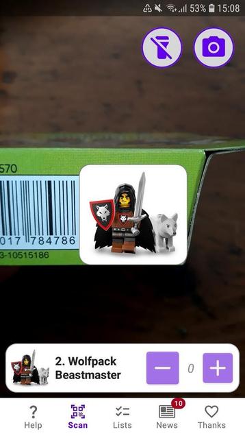 Lego CMF series 27 Wolfpack Beastmaster beschikbaar voor biedingen