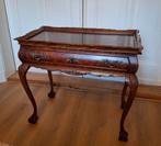 Klassieke sidetable, serveertafel met uitschuifbare plankjes, Ophalen of Verzenden