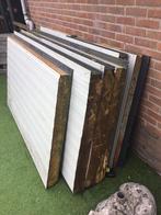 Sandwitchpanelen 7 stuks restant, in totaal 11m2, Doe-het-zelf en Verbouw, Platen en Panelen, Ophalen, Zo goed als nieuw
