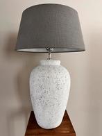 Kruik lamp taupe-grijs, Huis en Inrichting, Lampen | Tafellampen, Ophalen, Zo goed als nieuw, 50 tot 75 cm