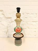 west germany vaas bloem groen vintage jaren 70 keramiek, Ophalen of Verzenden, Zo goed als nieuw, Overige materialen, Minder dan 50 cm