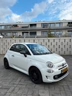 Fiat 500 0.9 TwinAir Turbo | Sportief | Luxe opties | 2017, Auto's, Voorwielaandrijving, 86 pk, Zwart, USB