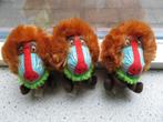 3 x Manuel Mandril aap of aapje van Lidl Safari knuffels, Ophalen of Verzenden, Nieuw, Overige typen