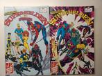 2 strips van Superhelden, Marvel Comics, Europa, Ophalen of Verzenden, Zo goed als nieuw