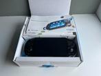 PS Vita OLED met doos en 128GB opslag, Spelcomputers en Games, Ophalen of Verzenden, Gebruikt, Zwart, Met games