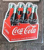 Sticker Coca Cola 6 flesjes in krat. Nieuw in verpakking, Ophalen of Verzenden, Nieuw, Overige typen