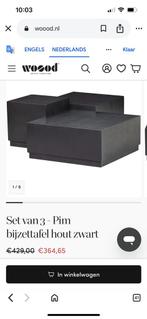 Salon tafel, Huis en Inrichting, Tafels | Salontafels, Ophalen, 100 tot 150 cm, Vierkant, Nieuw