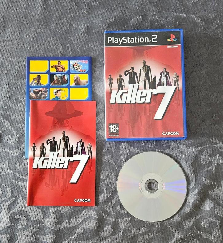 Killer 7 (PS2) (PAL), Spelcomputers en Games, Games | Sony PlayStation 2, Vanaf 18 jaar, Verzenden
