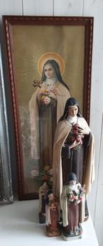 Brocante lijst met afbeelding mdr Theresia, Antiek en Kunst, Ophalen