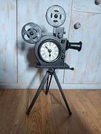 Vintage Klok Camera Decoratie, Huis en Inrichting, Ophalen, Gebruikt, Analoog, Wekker of Tafelklok