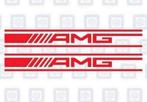 Mercedes A45 SPOILER Stickers AMG - Vinyl Sticker Logo ROOD, Auto diversen, Ophalen of Verzenden, A, A, A