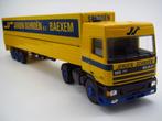 Lion car - DAF 95 miniatuur '' Jeroen Schroën Baexem '', Ophalen of Verzenden, Zo goed als nieuw, Bus of Vrachtwagen, Lion Toys