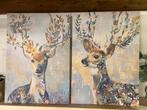 Wanddecoratie Rendieren Set van 2, Ophalen, Ikea, 50 tot 75 cm, Ikea