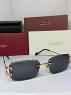 Cartier zonnebril Diamond cut Zwarte, Ophalen of Verzenden, Zo goed als nieuw, Overige merken