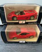 Ferrari F50 en F355, Hobby en Vrije tijd, Modelauto's | 1:24, Ophalen of Verzenden, Zo goed als nieuw, Maisto