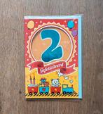 Wenskaart 2 jaar, Ophalen of Verzenden, Nieuw