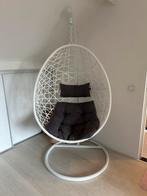 Hangstoel swing (egg), Ophalen, Wit, Zo goed als nieuw, Eén