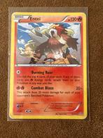 Pokemon Entei kaart - 14/98 played, Ophalen of Verzenden, Zo goed als nieuw, Losse kaart
