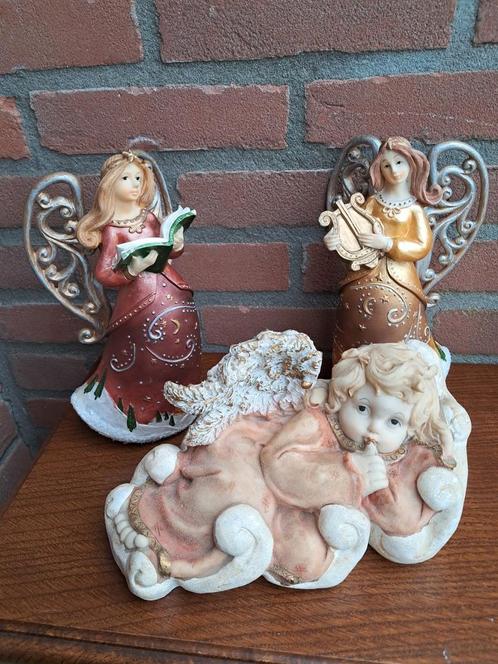 Verschillende kerst engelen., Verzamelen, Beelden en Beeldjes, Zo goed als nieuw, Overige typen, Ophalen of Verzenden