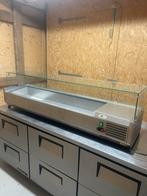 Gekoelde opzetvitrine " Pelikan" 160cm, Ophalen of Verzenden, Gebruikt, Koelen en Vriezen