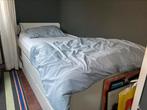Ikea bed, Huis en Inrichting, Slaapkamer | Bedden, Ophalen, Eenpersoons, Wit, 140 cm