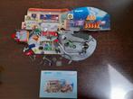 Playmobiel brandweer en garage set, Ophalen of Verzenden, Zo goed als nieuw, Complete set