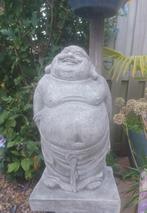 Happy Buddha Boedha boedda tuinbeeld polyester, Tuin en Terras, Tuinbeelden, Ophalen of Verzenden, Zo goed als nieuw, Kunststof
