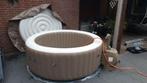 Intex PureSpa Jacuzzi - Bruin - 196x71cm, Tuin en Terras, Bubbelbaden en Hottubs, Ophalen, Gebruikt, Grondzeil, Opblaasbaar