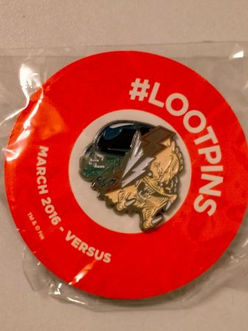Lootpins March 2016 Versus logo pin #lootpins pins beschikbaar voor biedingen