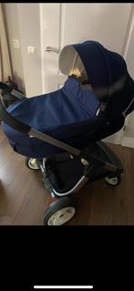 Wandelwagen Kinderwagen Stokke Donker Blauw, Kinderen en Baby's, Overige merken, Kinderwagen, Zo goed als nieuw, Ophalen