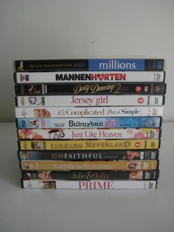 12 dvd's romantisch drama actie komedie beschikbaar voor biedingen