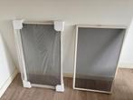 2 inzethorren voor kunststof kozijnen, Doe-het-zelf en Verbouw, Deuren en Horren, Ophalen, Kunststof, Minder dan 80 cm, Overige typen