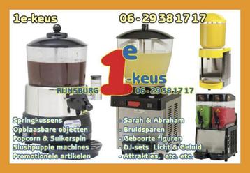 WARME DRANK DISPENSERS, Glüwein, Hot Choco, Vin Chaud, huur beschikbaar voor biedingen