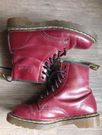 Vintage Dr. Martens 1460, Made in England, side stamp, Kleding | Dames, Schoenen, Ophalen of Verzenden, Rood, Dr. Martens, Zo goed als nieuw