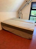 IKEA Sultan Boxspring 160x200, Ophalen, Gebruikt, Beige, Tweepersoons