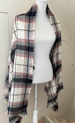 Sjaal shawl beige rood / laars zwart 38 sneaker /Marc Cain, Kleding | Dames, Mutsen, Sjaals en Handschoenen, Ophalen of Verzenden