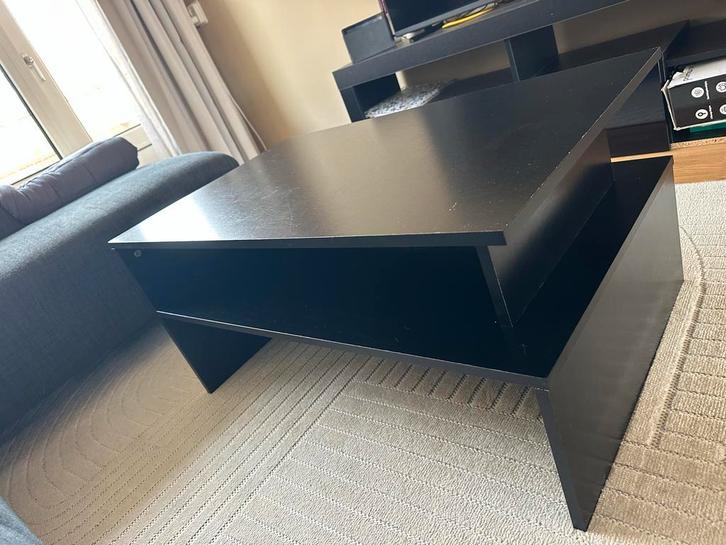 Salontafel, Huis en Inrichting, Tafels | Salontafels, Minder dan 50 cm, 50 tot 100 cm, 100 tot 150 cm, Rechthoekig, Ophalen